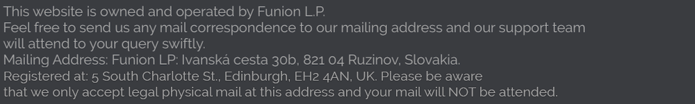 address
